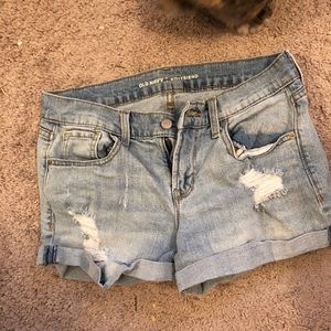 Denim Mom Shorts